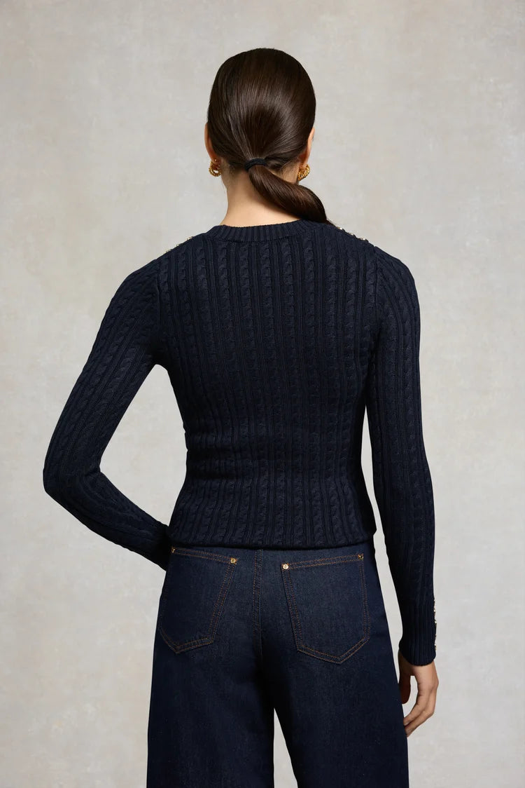 Seattle Cable Crew Knit