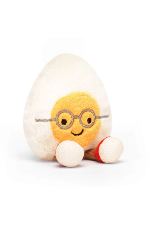 An image of the Jellycat Jellycat Amuseables Boiled Egg Geek