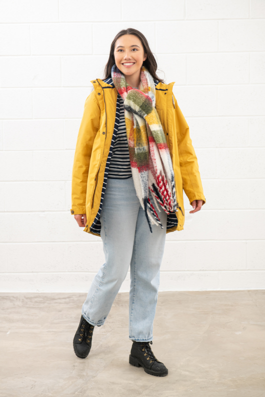 An image of the Lighthouse Eva Long Ladies Coat
