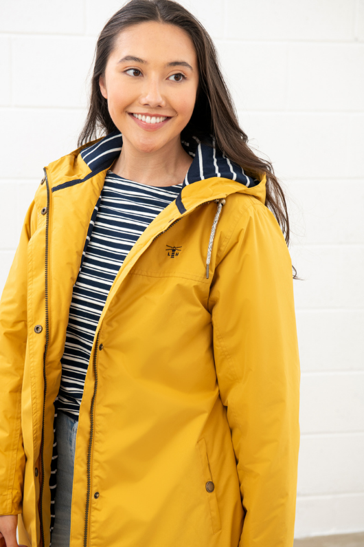 An image of the Lighthouse Eva Long Ladies Coat