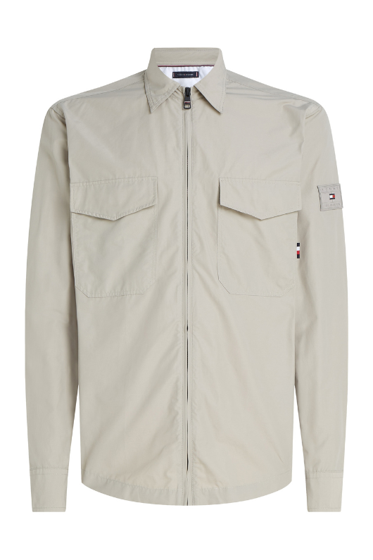 An image of the Tommy Hilfiger Paper Touch Overshirt