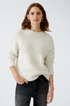 An image of the Oui Cable Knit Jumper