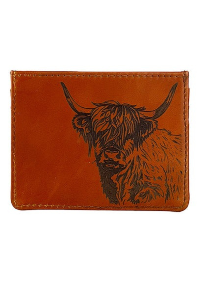An image of the Selbrae House Leather Card Wallet