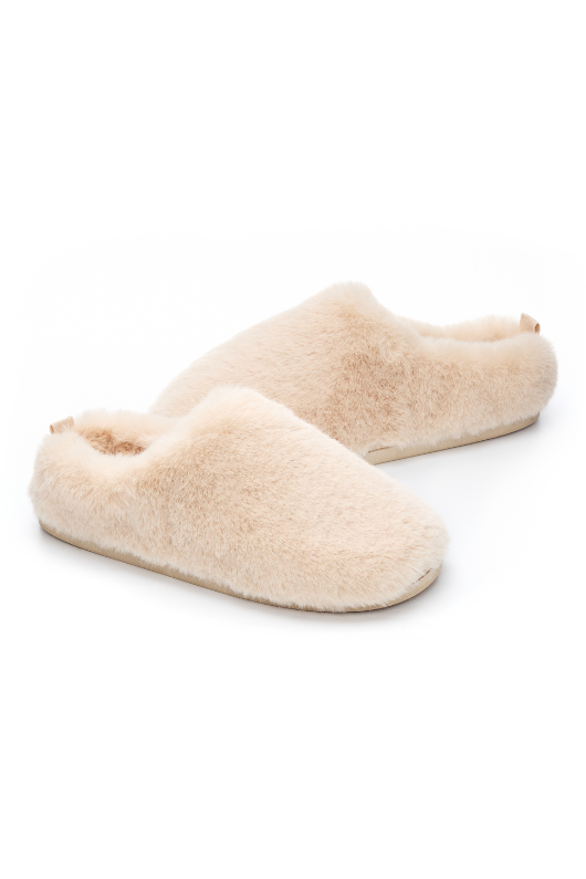 An image of the Bedroom Athletics Ariana Luxury Faux Fur Mule Slippers