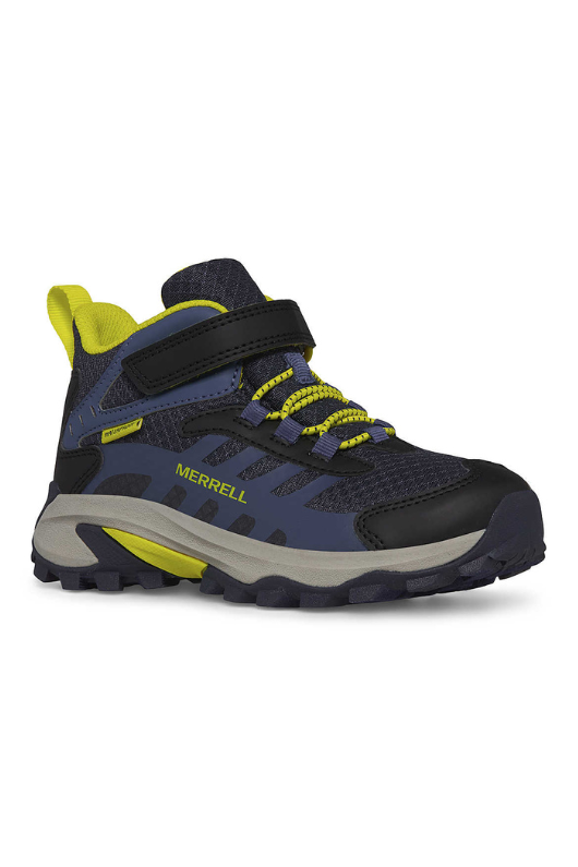 An image of the Merrell Big Kid's Moab Speed Mid 2 A/C Waterproof