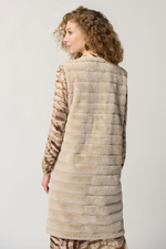 Faux Fur Long Gilet