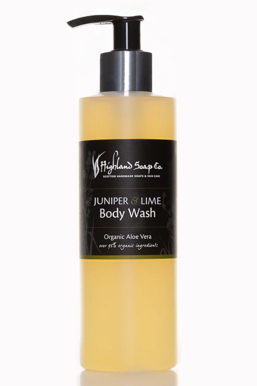 An image of the Highland Soap Company Organic Body Wash 250ml