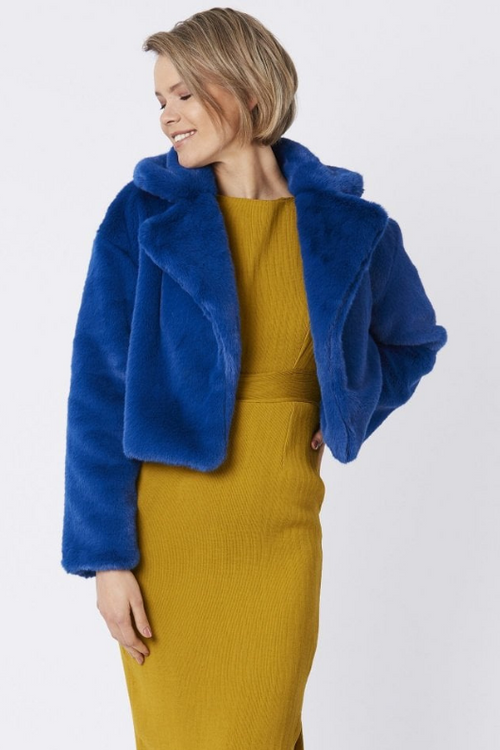 An image of the Jayley Faux Fur Jacket