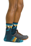 An image of the Darn Tough Sunset Ridge Micro Crew Lightweight Hiking Socks