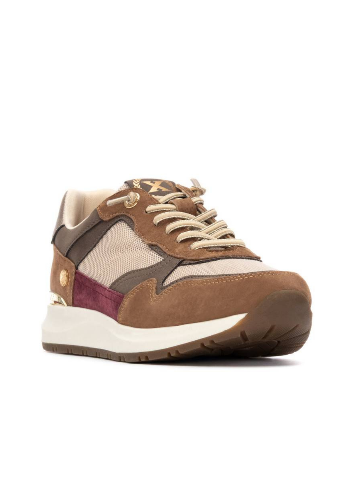 An image of the Xti Suede Textile Trainers