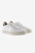 An image of the Victoria Berlin Cracked Suede Trainer