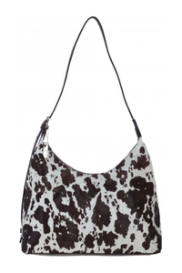 Leather Hairon Shoulder Bag