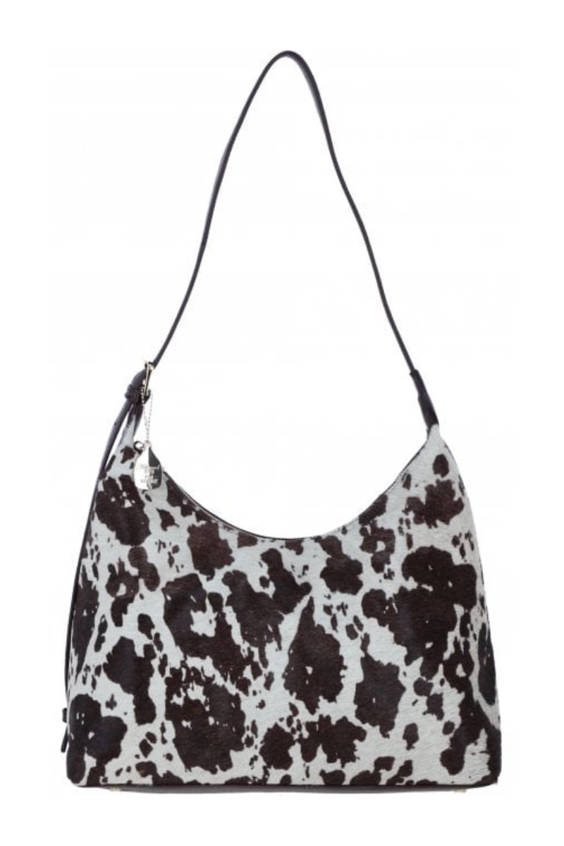 Leather Hairon Shoulder Bag