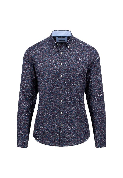 An image of the Fynch-Hatton Premium Floral Print Shirt