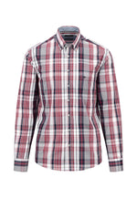 An image of the Fynch-Hatton Poplin Check Shirt