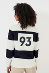 An image of the Crew Clothing Long Sleeve Rugby Shirt