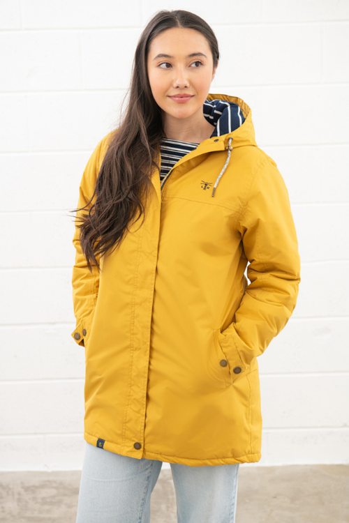 An image of the Lighthouse Eva Long Ladies Coat