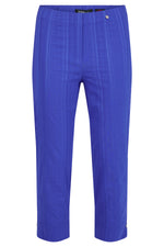 An image of the Robell Marie Trouser in the colour Royal Blue.