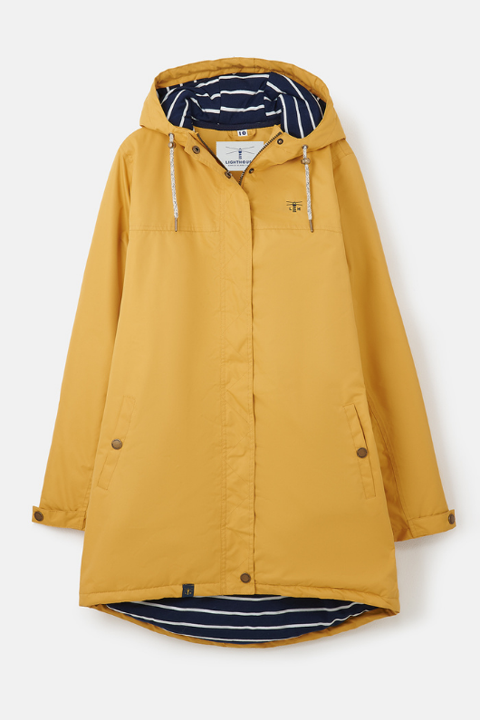 An image of the Lighthouse Eva Long Ladies Coat