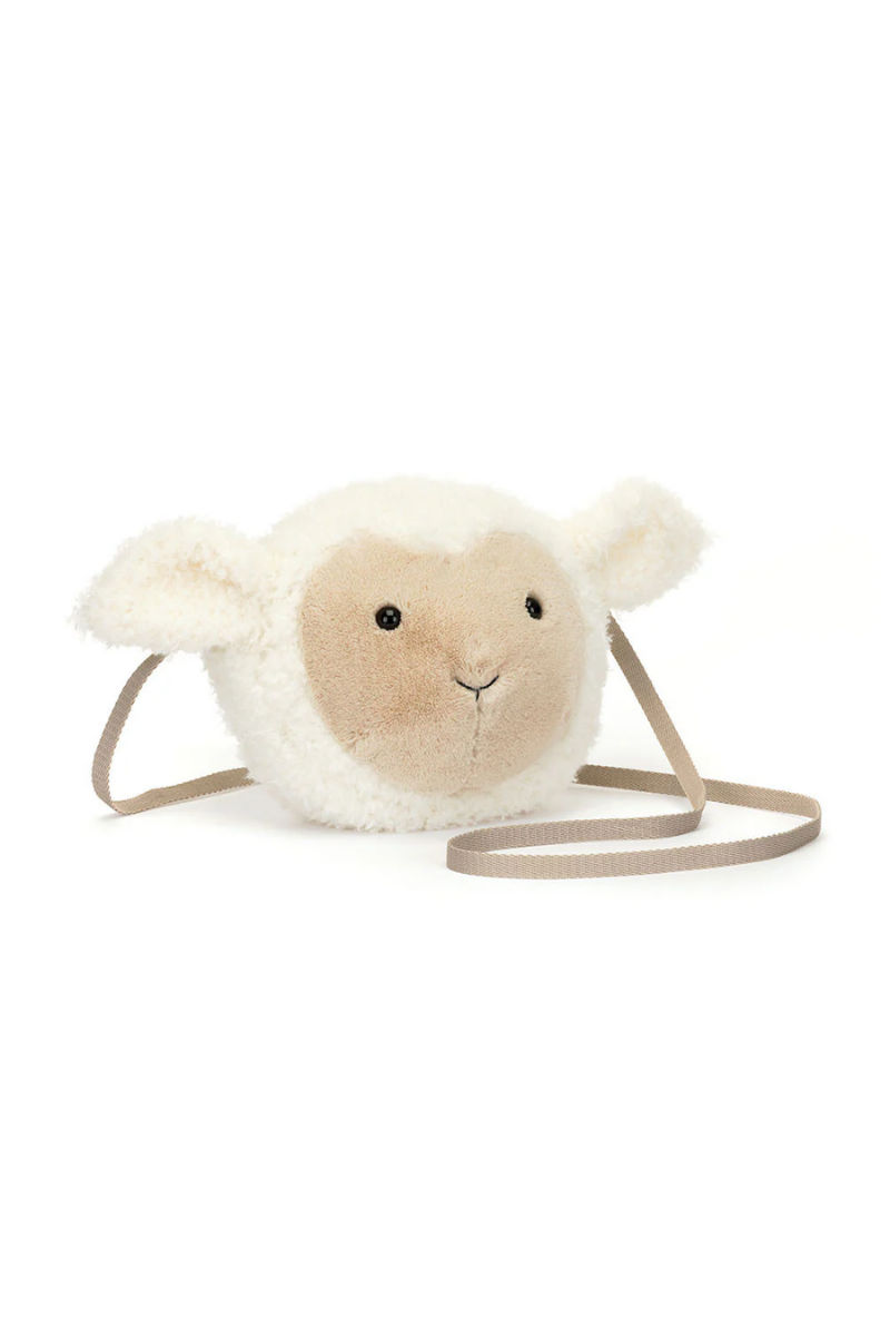 An image of the Jellycat Jellycat Little Lamb Bag