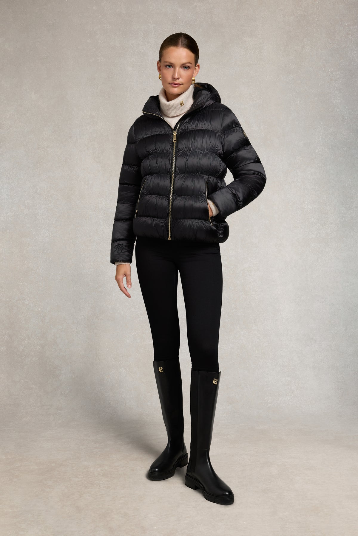 An image of the Holland Cooper Harrow Padded Jacket