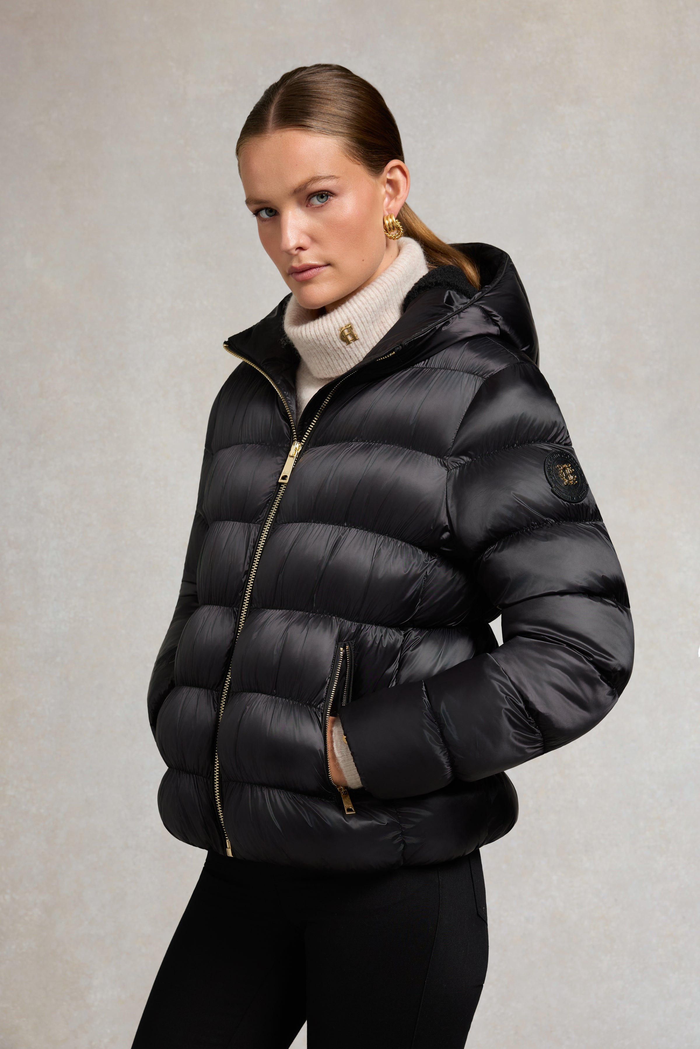 An image of the Holland Cooper Harrow Padded Jacket