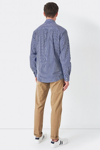 An image of the Crew Clothing Classic Micro Gingham Shirt