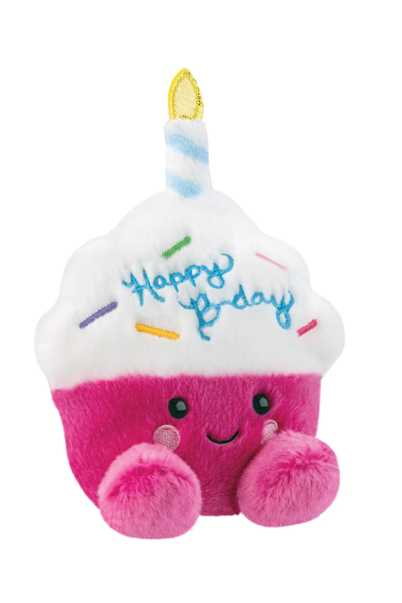 An image of the Aurora World Sparkle Birthday Cupcake 5In