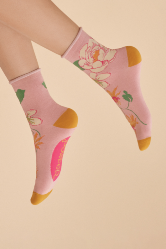 An image of the Powder Ankle Socks