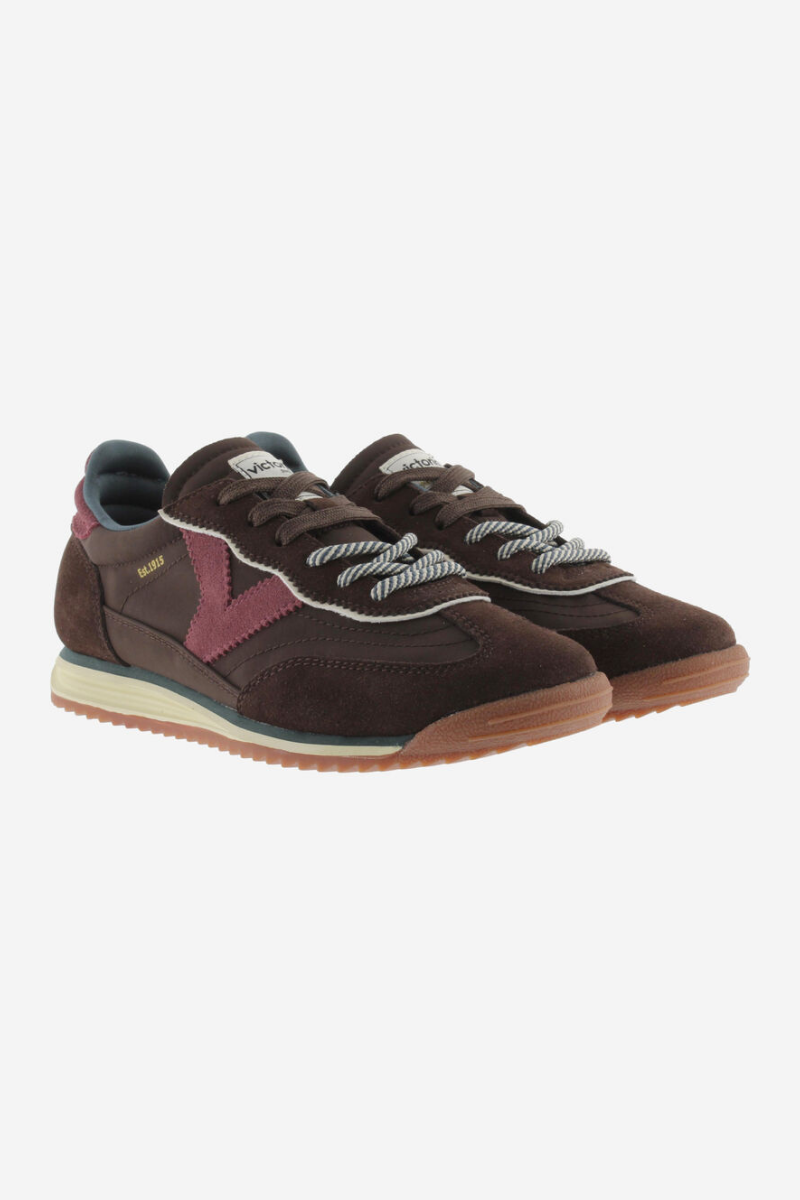 Saturno Leather & Nylon Trainer
