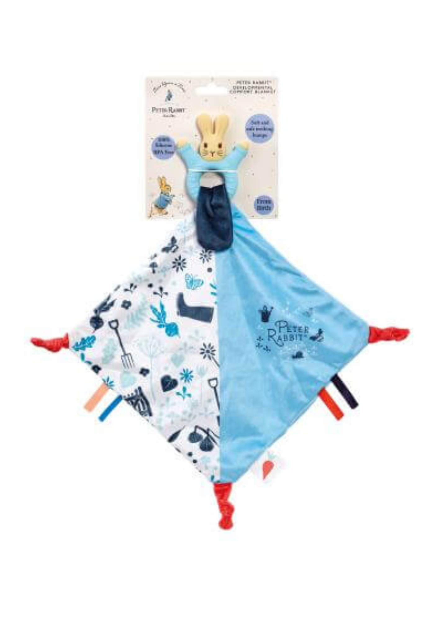 Peter Rabbit Developmental Comforter | Rainbow Designs Baby Comforter ...