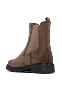 Suede Heeled Ankle Boots