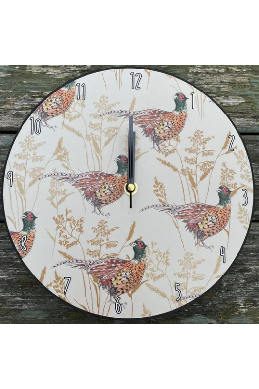 Pheasant Grass Clock