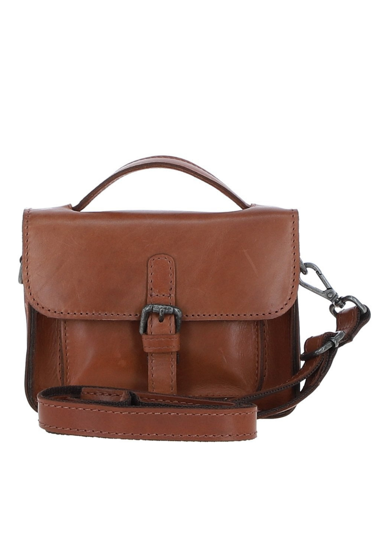 An image of the Ashwood Leather Leather Mini Satchel Bag