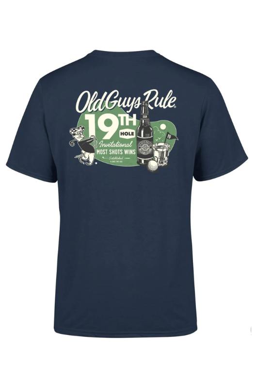 An image of the Old Guys Rule 19th Hole Invitational T-Shirt