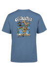 An image of the Old Guys Rule Old Dogs Rule III T-Shirt