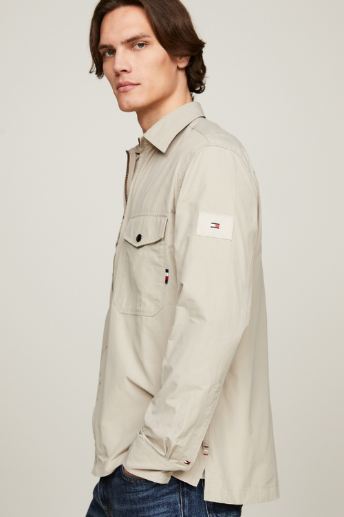 An image of the Tommy Hilfiger Paper Touch Overshirt