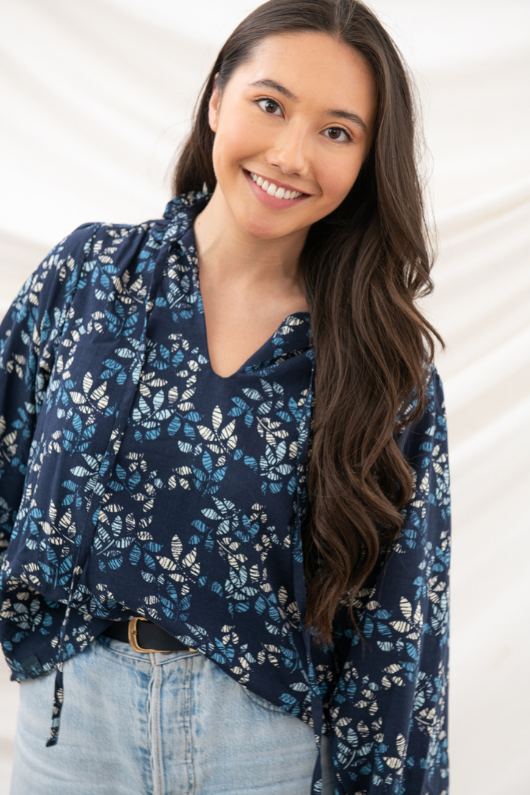 An image of the Lighthouse Ladies Grace Blouse