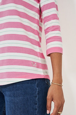 An image of the Crew Clothing Essential Breton Top