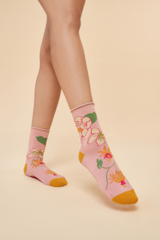 An image of the Powder Ankle Socks