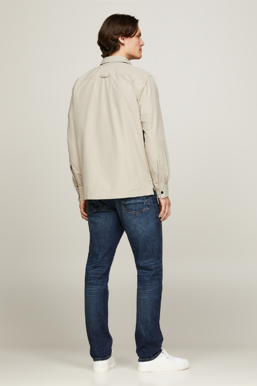 An image of the Tommy Hilfiger Paper Touch Overshirt