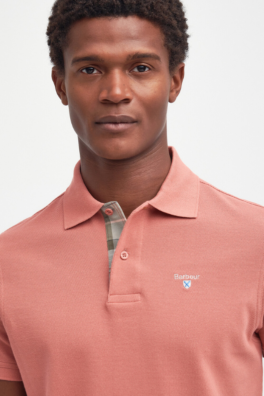 An image of the Barbour Tartan Pique Polo