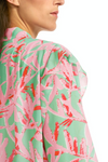 An image of the Marc Cain Floral Bow Tie Blouse