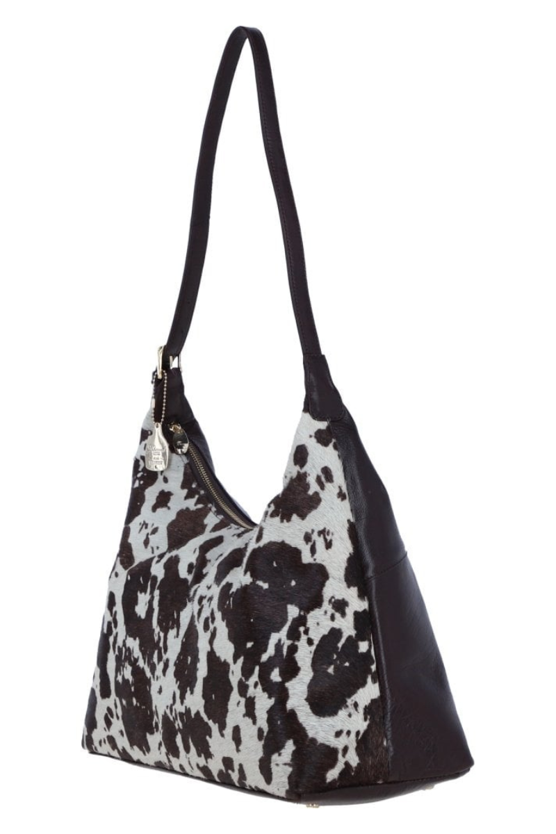 Leather Hairon Shoulder Bag