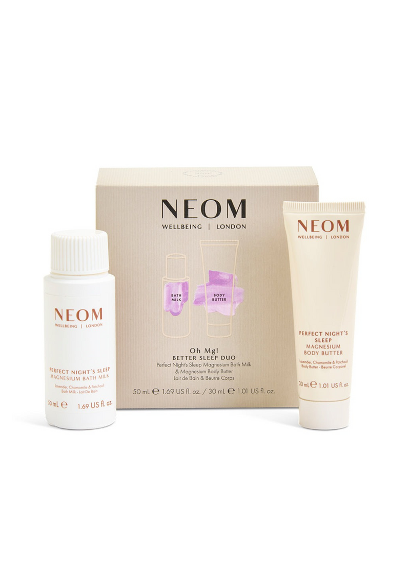 An image of the Neom Oh Mg! Better Sleep Duo