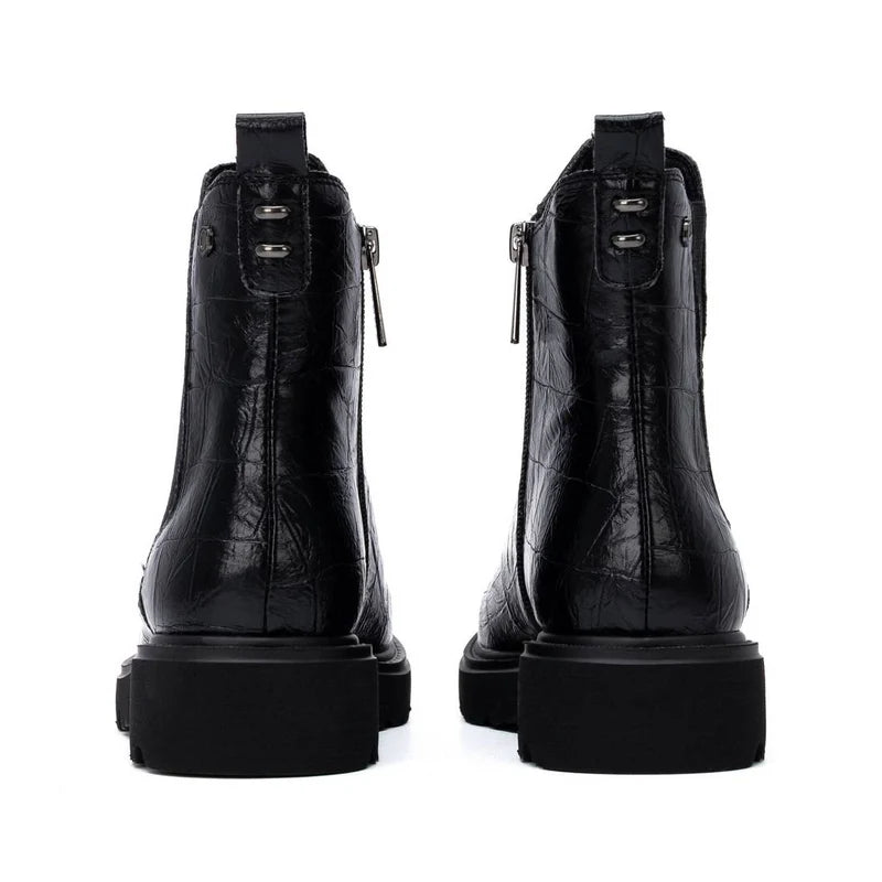 Coco Mid Heel Ankle Boots