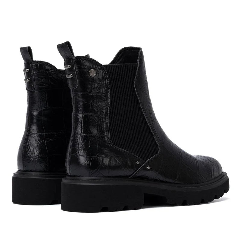 Coco Mid Heel Ankle Boots
