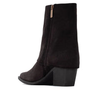 Suede High Heel Ankle Boots