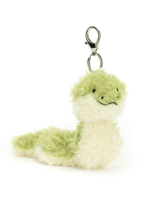 An image of the Jellycat Jellycat Little Snake Bag Charm