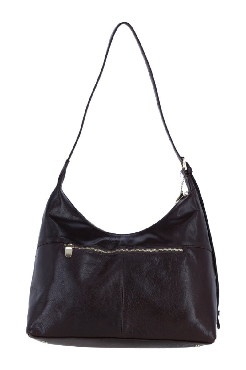 Leather Hairon Shoulder Bag